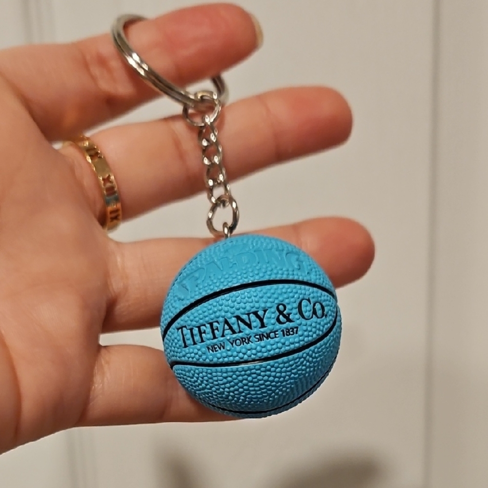 Tiffany & Co. Tiffany Blue Mini Basketball Key Fob